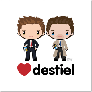 Destiel - I ship it! Posters and Art